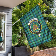 MacKenzie Ancient Tartan Crest Garden Flag