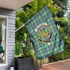 MacThomas Ancient Tartan Crest Garden Flag