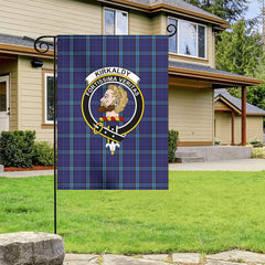 Kirkaldy Tartan Crest Garden Flag