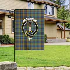 MacLellan Ancient Tartan Crest Garden Flag