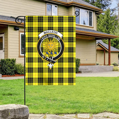 MacLeod of Lewis Modern Tartan Crest Garden Flag