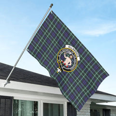 Allardice Tartan Crest House Flag
