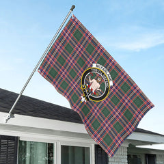McFarlane Hunting Modern Tartan Crest House Flag