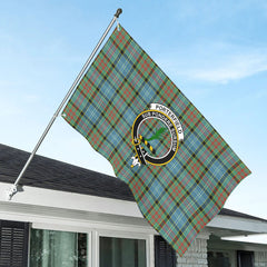 Porterfield Tartan Crest House Flag