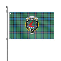Armstrong Ancient Tartan Crest House Flag