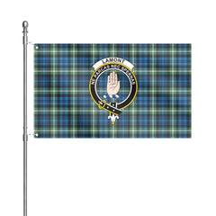 Lamont Ancient Tartan Crest House Flag