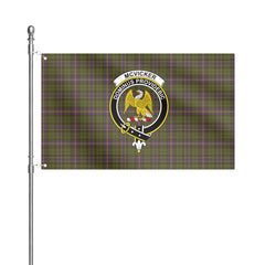 McVicker Tartan Crest House Flag