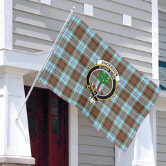 Anderson Ancient Tartan Crest House Flag