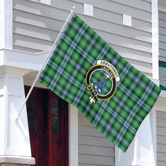 Arbuthnot Ancient Tartan Crest House Flag