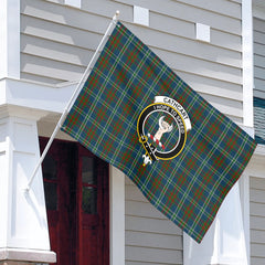 Cathcart Tartan Crest House Flag