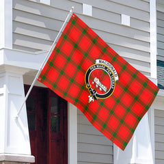MacDonald of Sleat Tartan Crest House Flag