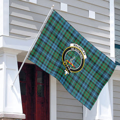 MacKinlay Ancient Tartan Crest House Flag