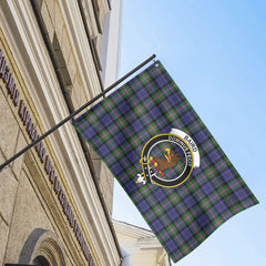 Baird Modern Tartan Crest House Flag