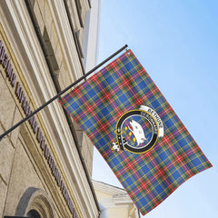 Bethune Modern Tartan Crest House Flag