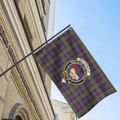 MacDonald Modern Tartan Crest House Flag