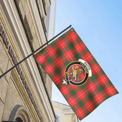 MacFie Tartan Crest House Flag