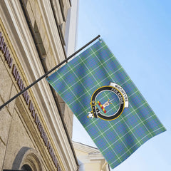 MacIntyre Hunting Ancient Tartan Crest House Flag
