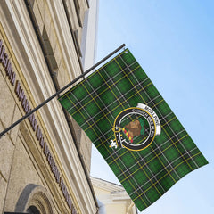 McAlpine Modern Tartan Crest House Flag