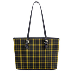 Raeburn Tartan Leather Tote Bag