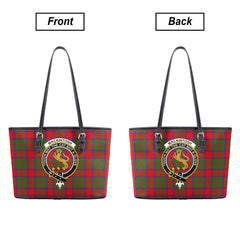 MacKintosh Modern Tartan Crest Leather Tote Bag