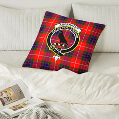 Abernathy Tartan Crest Pillow Cover