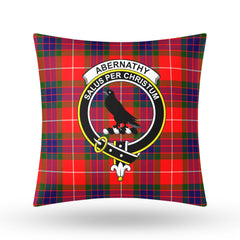 Abernathy Tartan Crest Pillow Cover