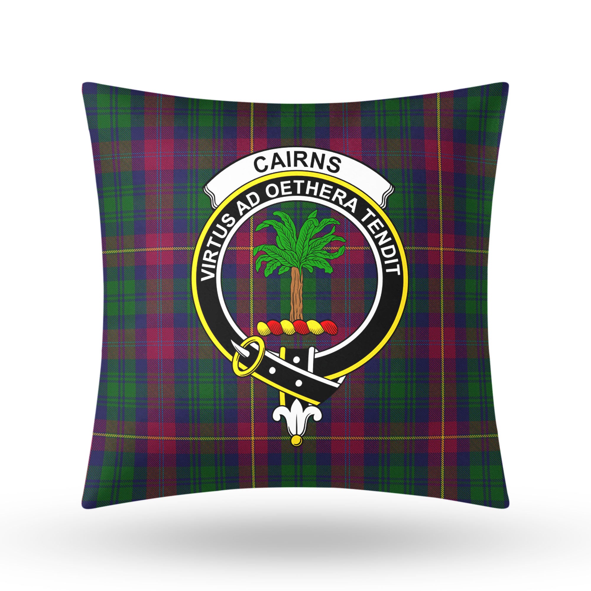Cairns Tartan Crest Pillow Cover