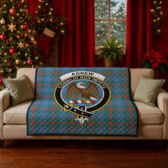 Agnew Ancient Tartan Crest Quilt