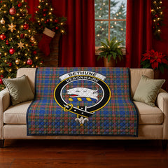 Bethune Ancient Tartan Crest Quilt