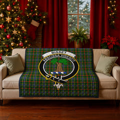 Bisset Tartan Crest Quilt