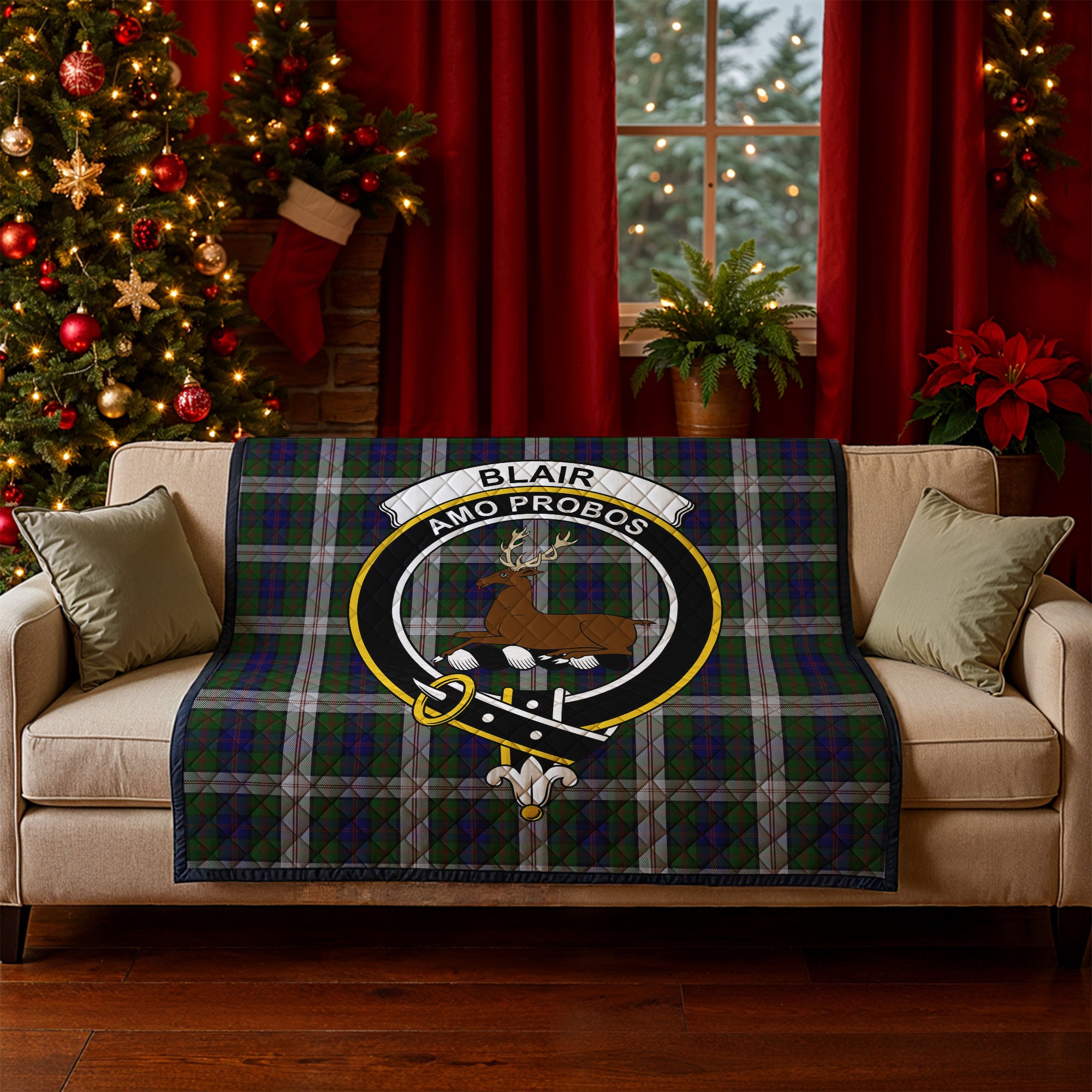 Blair Dress Tartan Crest Quilt