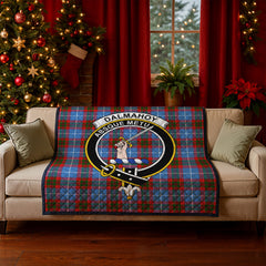 Dalmahoy Tartan Crest Quilt