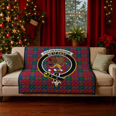 Fotheringham Tartan Crest Quilt