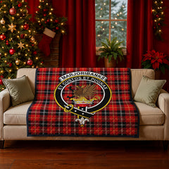 Marjoribanks Tartan Crest Quilt