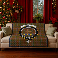 Scott Brown Modern Tartan Crest Quilt