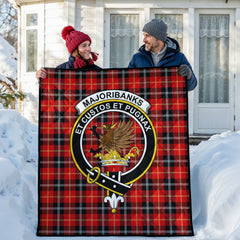 Majoribanks Tartan Crest Quilt