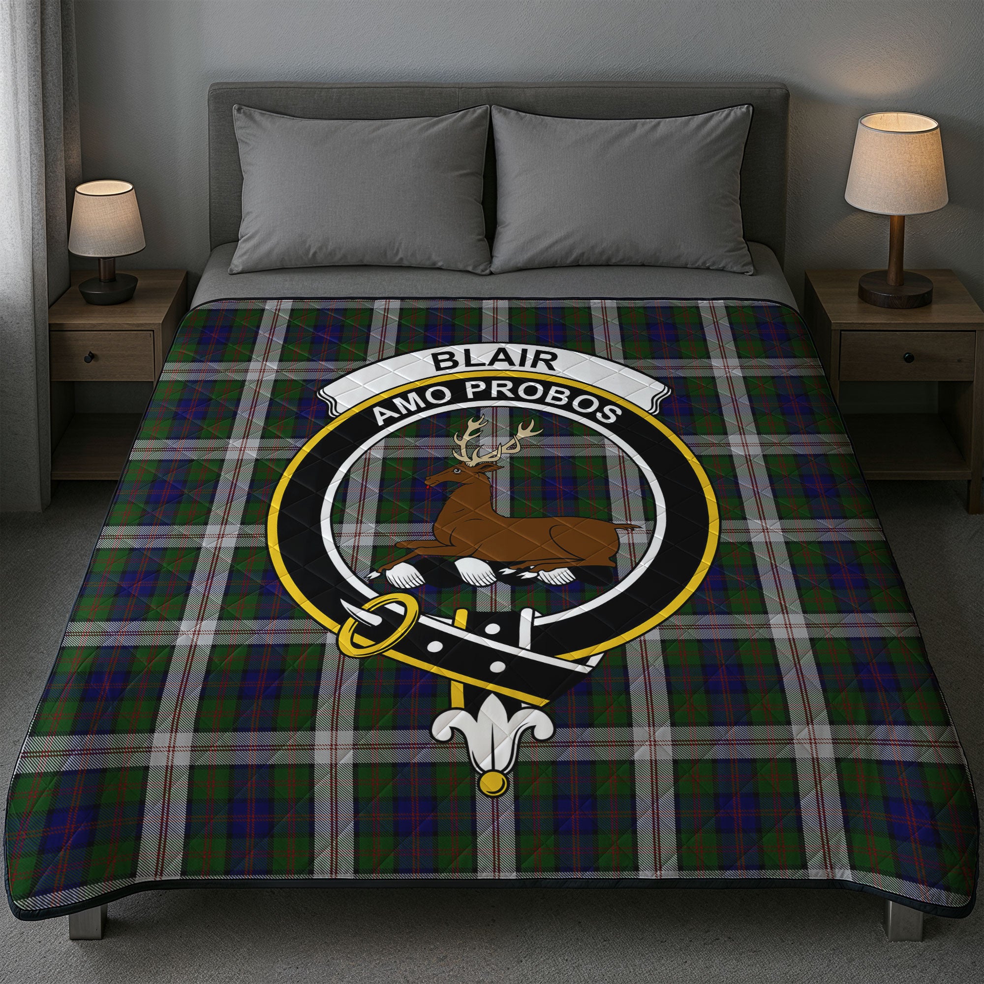 Blair Dress Tartan Crest Quilt