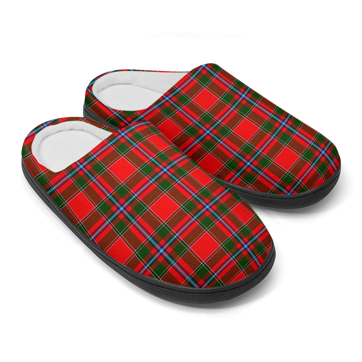 Butter Tartan Slippers