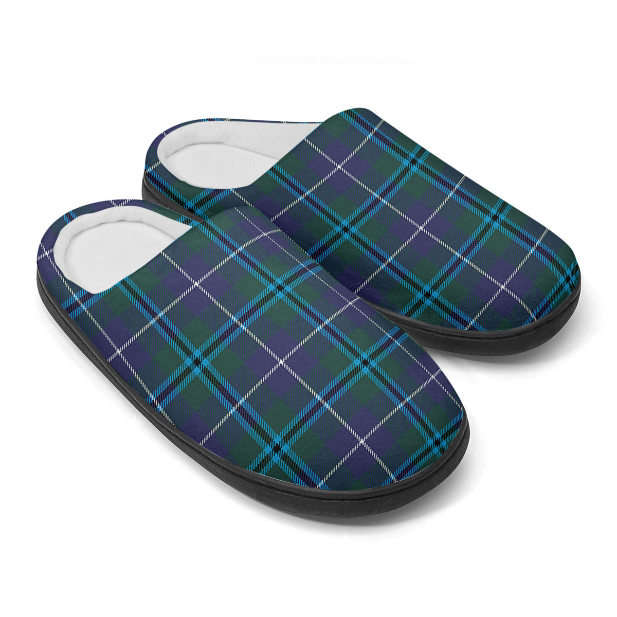 Douglas Modern Tartan Slippers