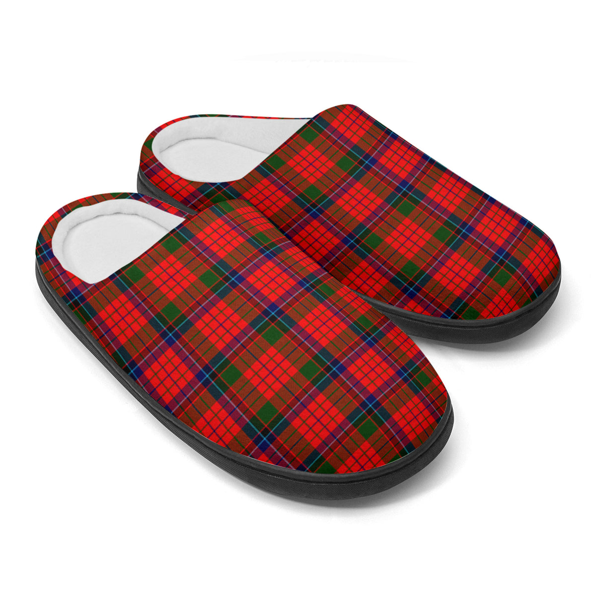 Nicolson Modern Tartan Slippers