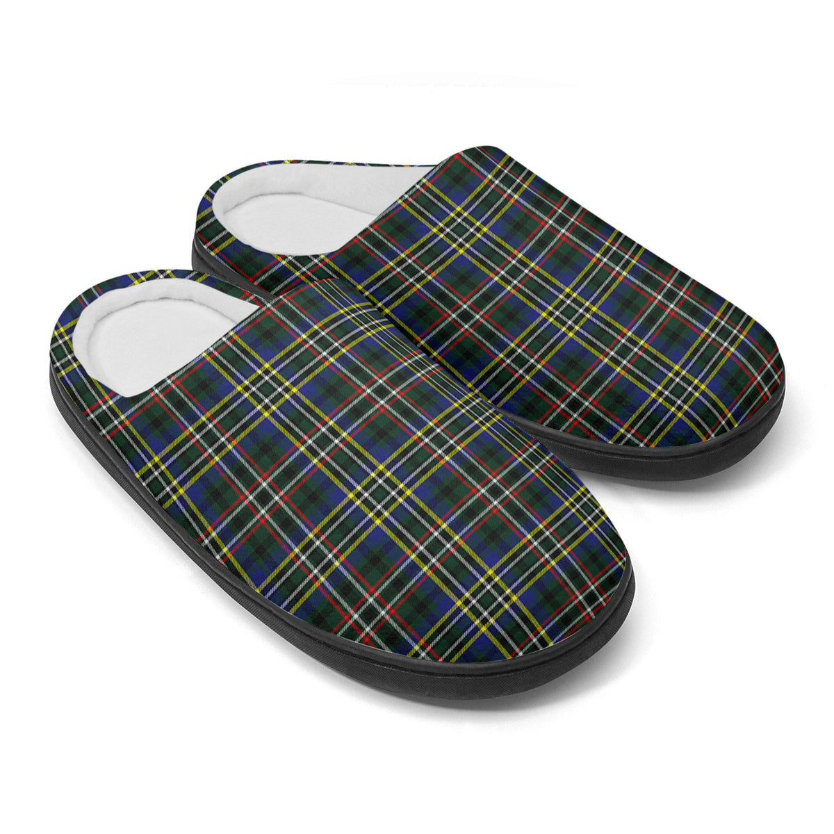 Scott Green Modern Tartan Slippers