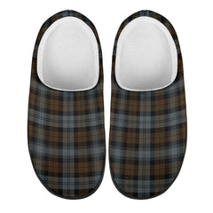 Black Watch Weathered Tartan Slippers