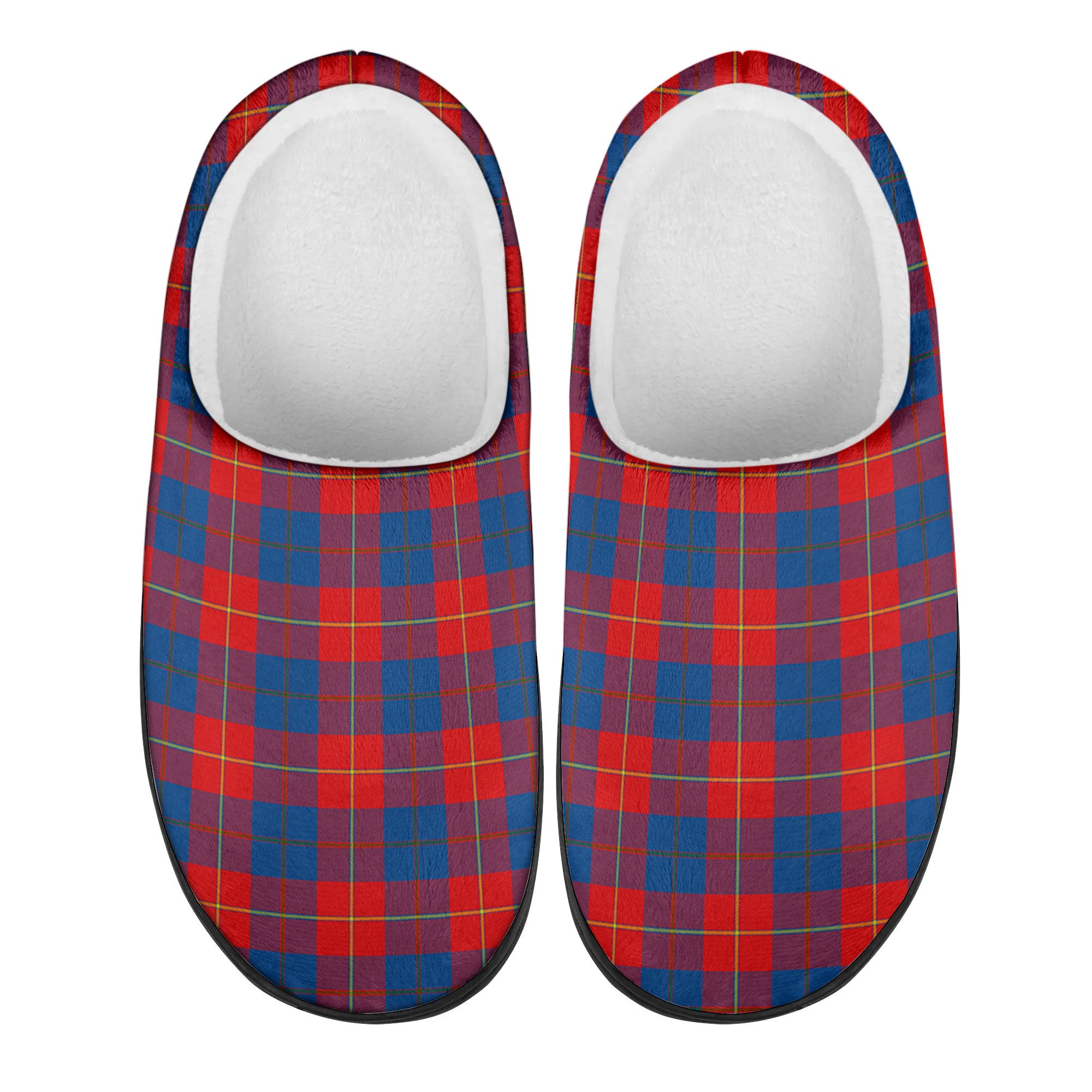 Galloway Red Tartan Slippers