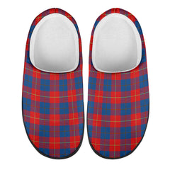 Galloway Red Tartan Slippers