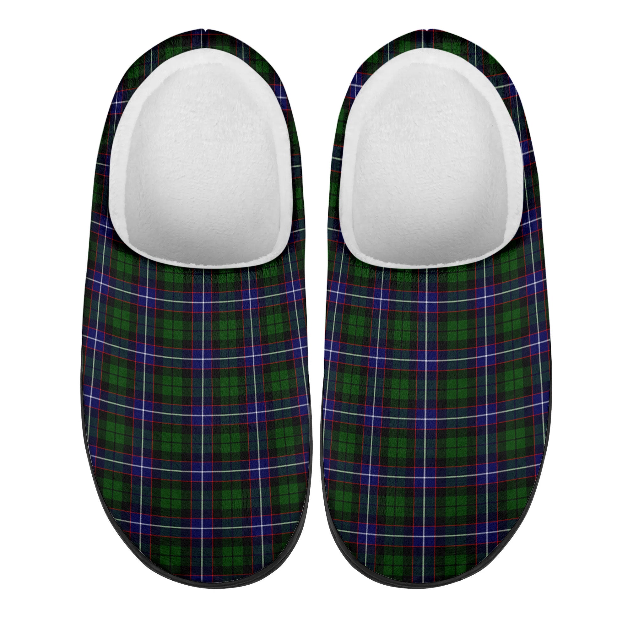 Russell Modern Tartan Slippers