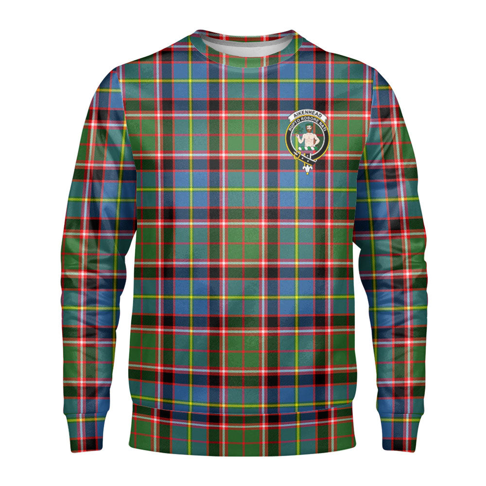 Aikenhead Tartan Crest Sweatshirt