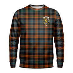Broun Ancient Tartan Crest Sweatshirt