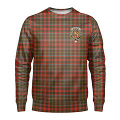 McKintosh Hunting Weathered Tartan Crest Sweatshirt
