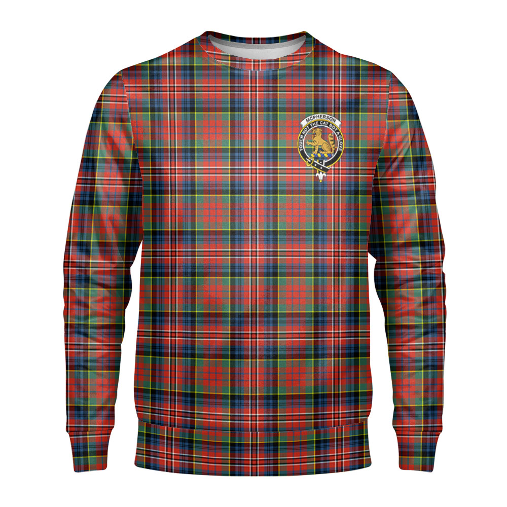 McPherson Ancient Tartan Crest Sweatshirt