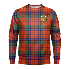 Nicolson Ancient Old Tartan Crest Sweatshirt